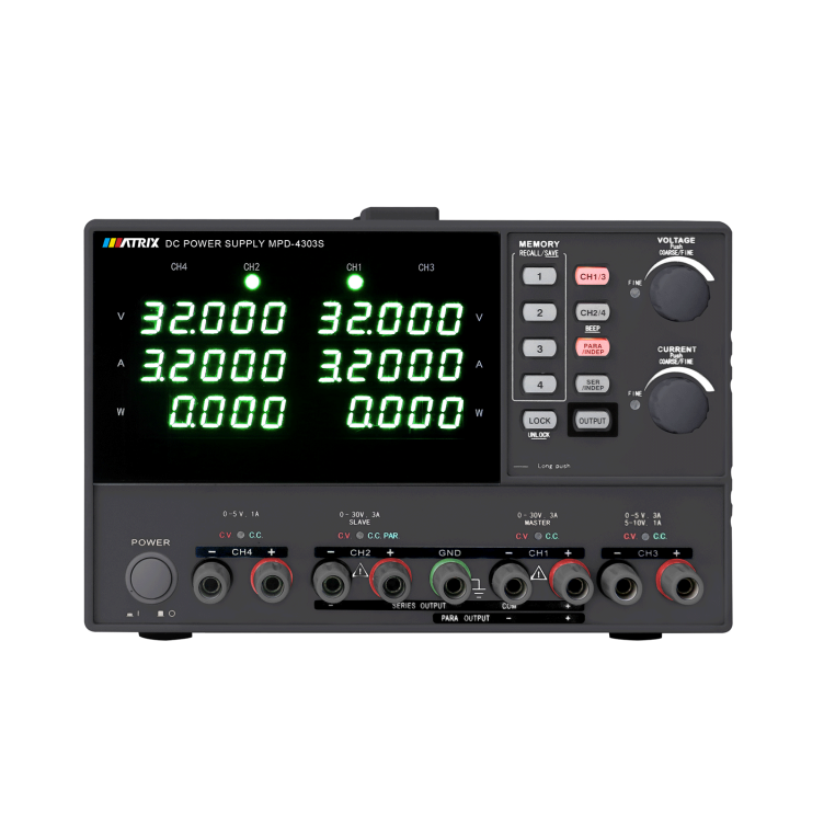 MPD series multi-channel programmable DC power supply